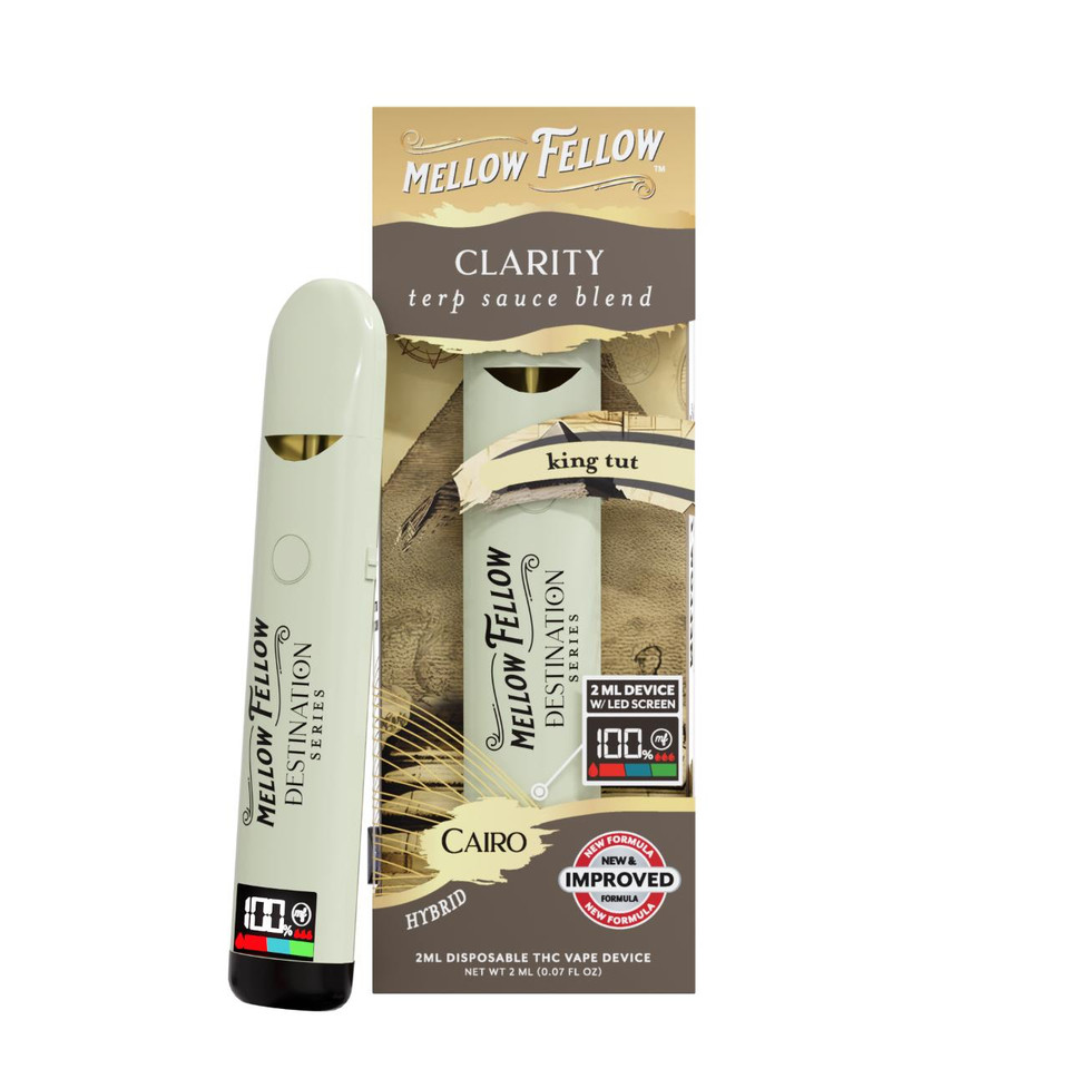 Mellow Fellow Terp Sauce Blend Disposable 2ML Cairo - King Tut