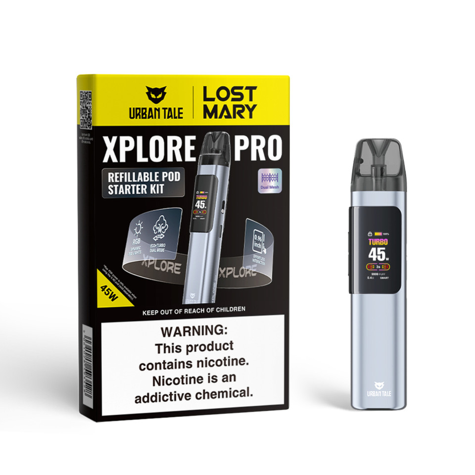 Urban Tale x Lost Mary Xplore Pro Pod Kit Blue