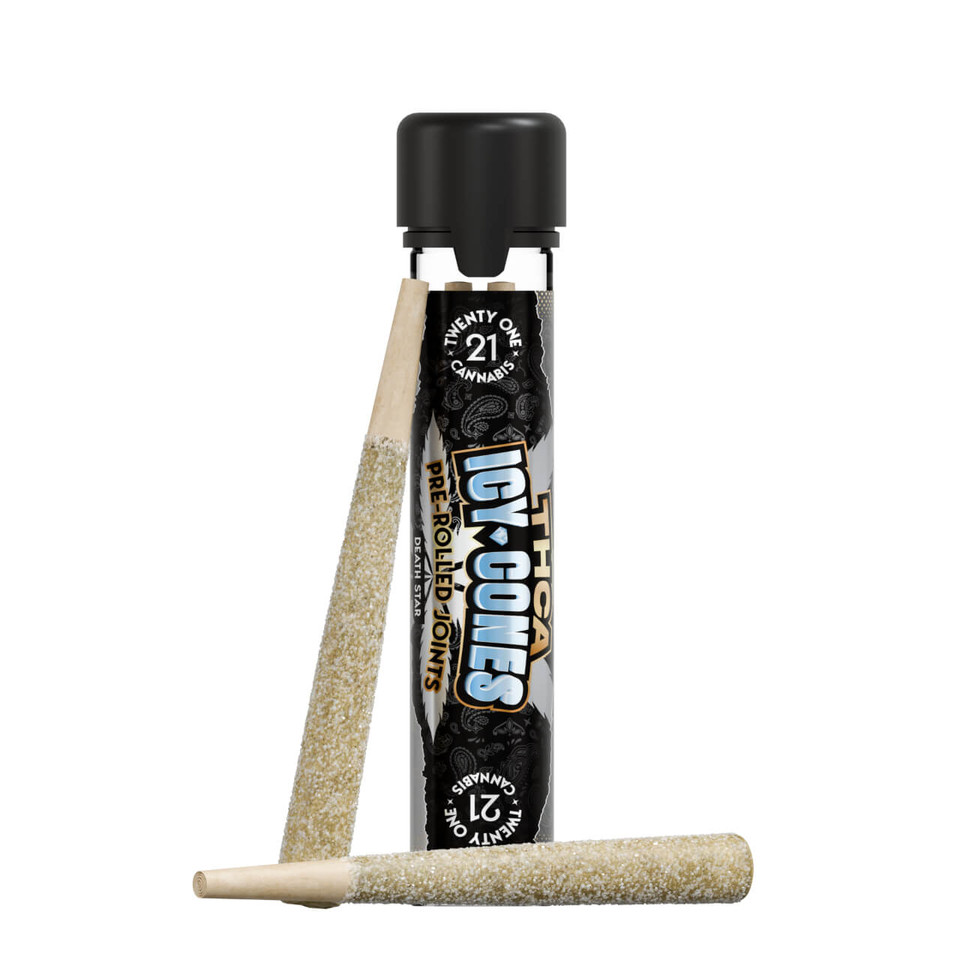 Twenty One Icy Cone THC-A Pre Roll - 2G Death Star