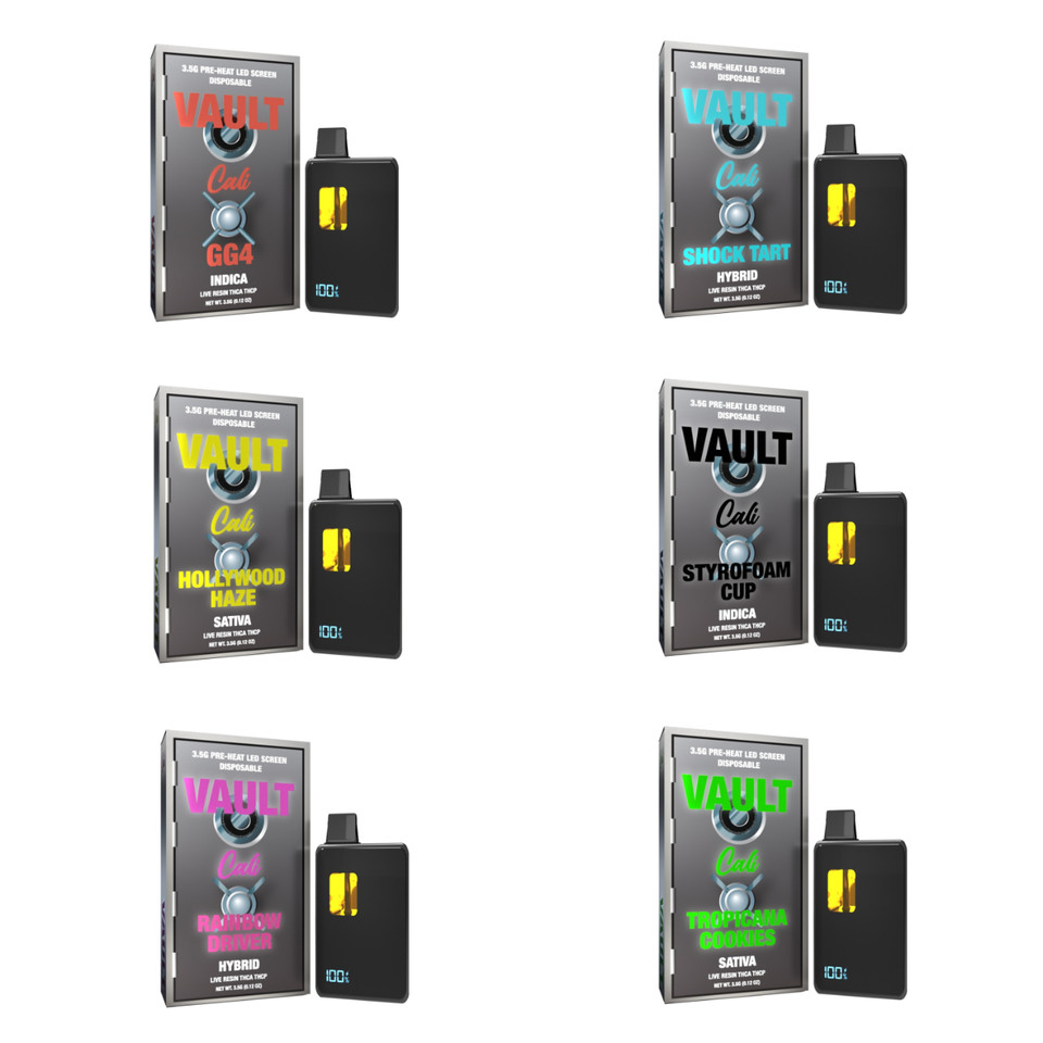 Cali Extrax Vault THC-A THC-P Live Resin Disposable-3.5G