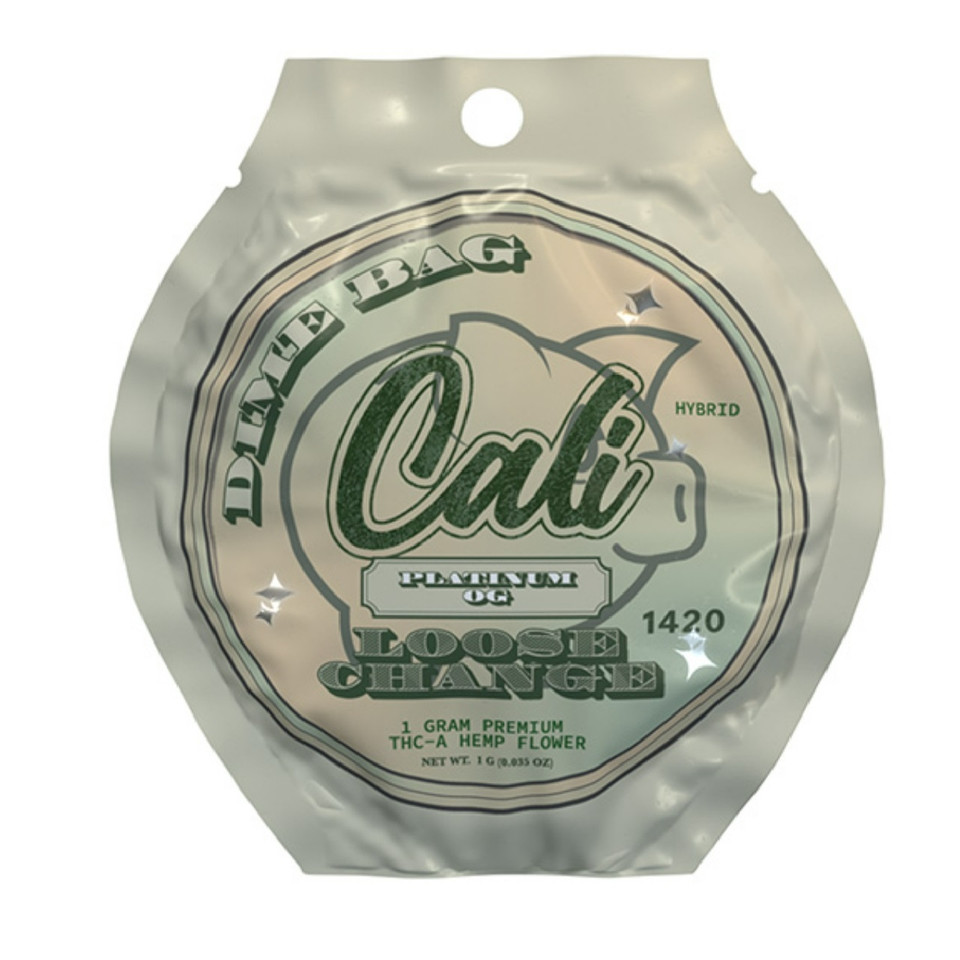 Cali Extrax Loose Change THC-A Hemp Flower - 1G (Pack of 12) Platinum OG