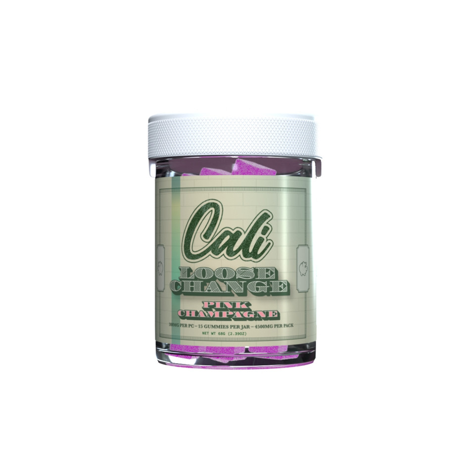 Cali Exrax Loose Change THC-P Live Rosin Badder Gummies - 4500MG Pink Champagne