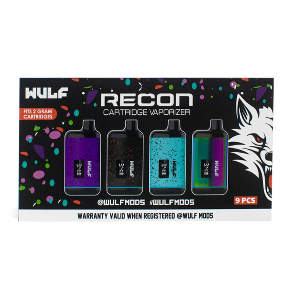 Wulf Mods Recon Battery Assorted Colors - 9PK