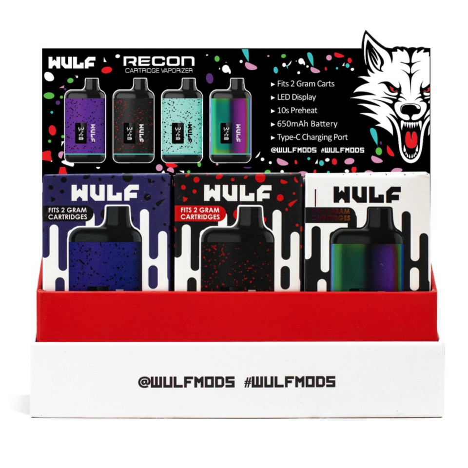Wulf Mods Recon Battery Assorted Colors - 9PK