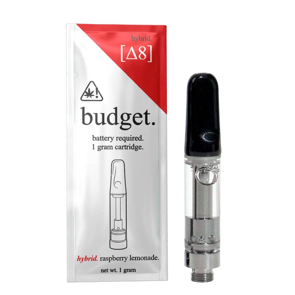 Budget Cartridge – 1G Delta-8 Raspberry Lemonade