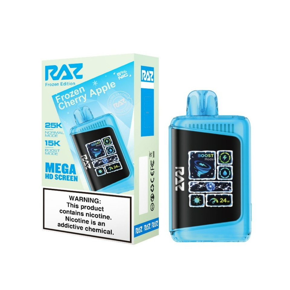 Geek Vape Raz LTX 25K Puff Disposable Frozen Cherry Apple