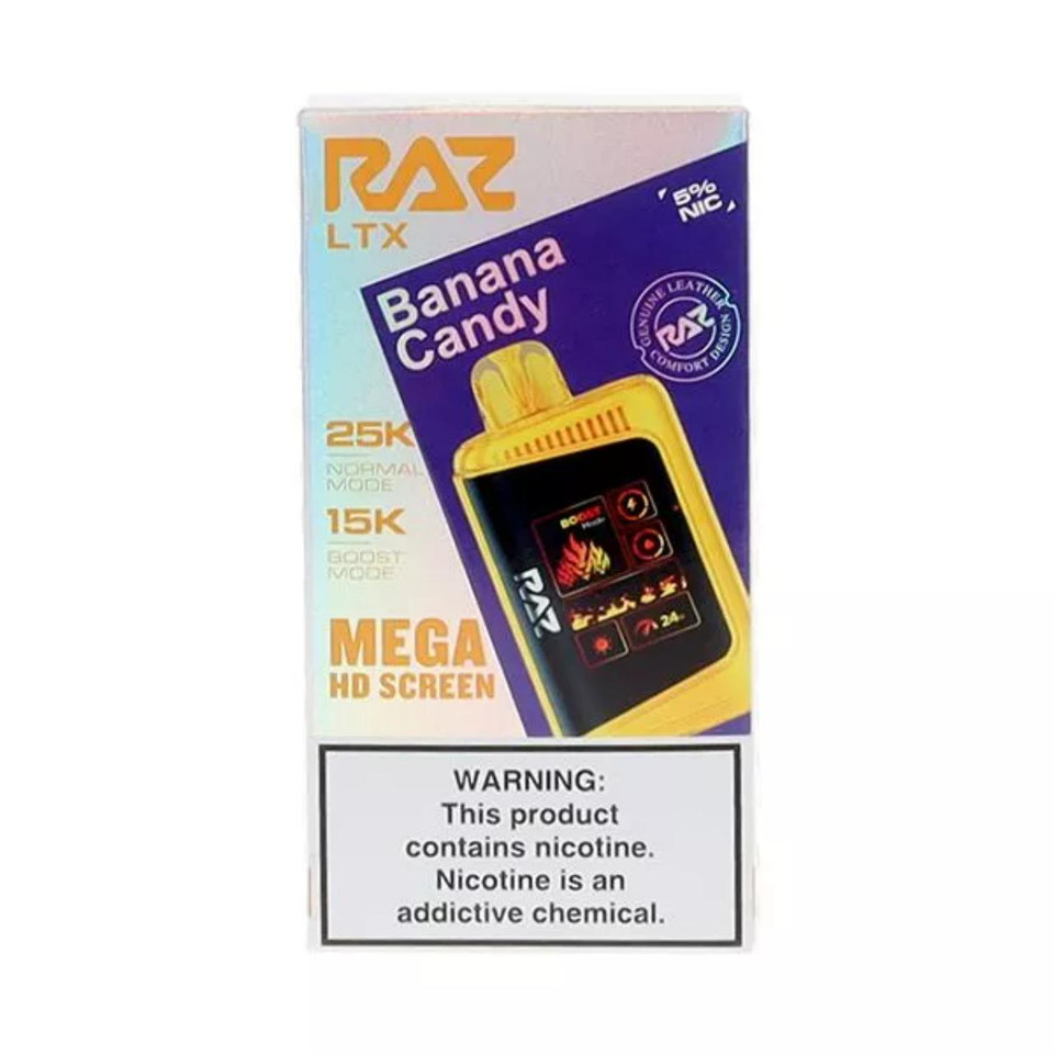 Geek Vape Raz LTX 25K Puff Disposable Banana Candy