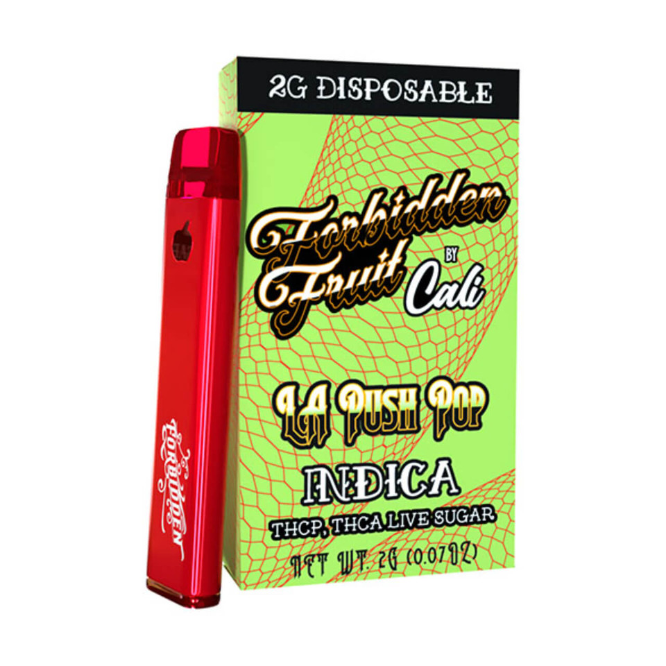 Forbidden Fruit by Cali Extrax THC-PTHC-A Live Sugar Resin Disposable - 2G LA Push Pop