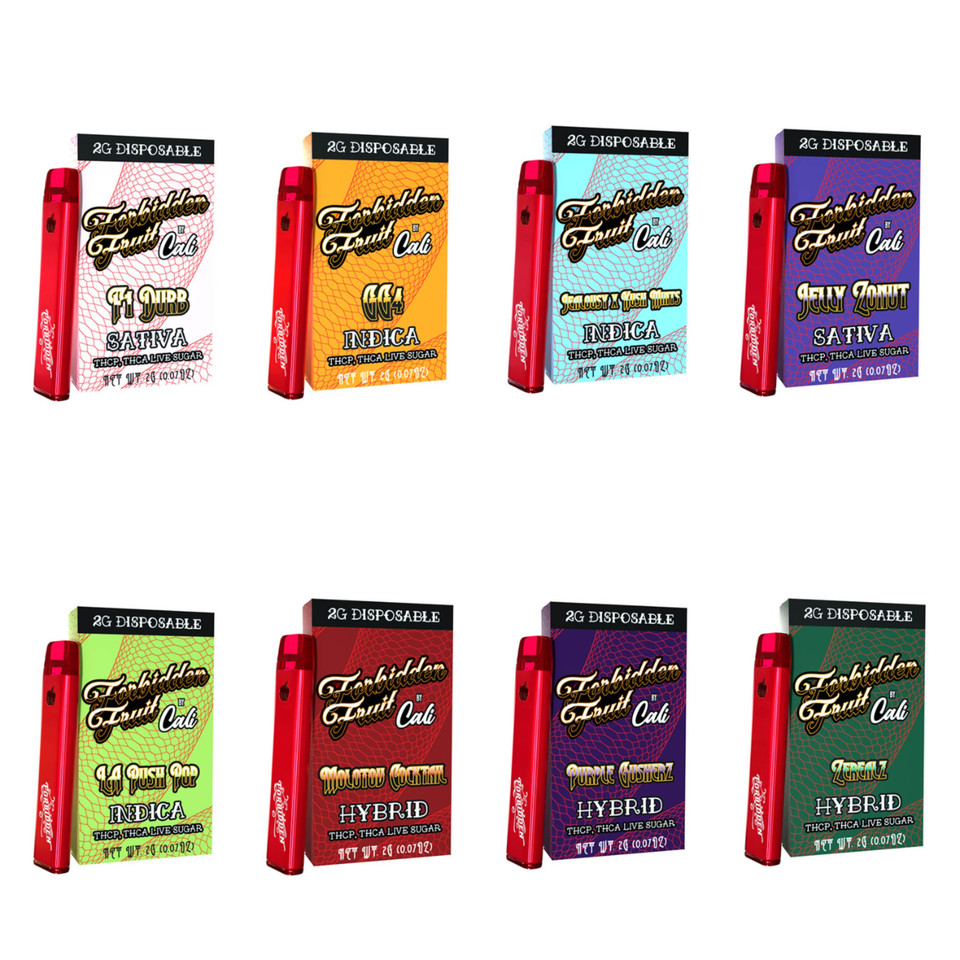 Forbidden Fruit by Cali Extrax THC-P THC-A Live Sugar Resin Disposable - 2G