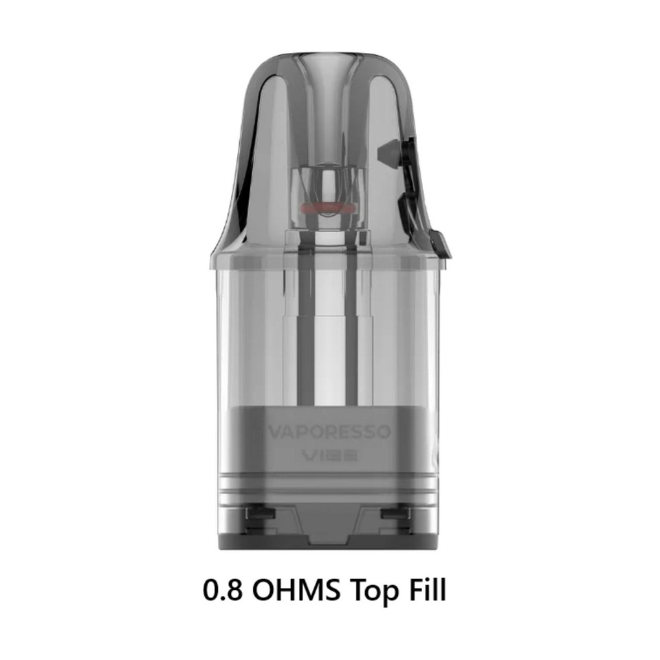 Vaporesso Vibe Dual Mesh Replacement Pod Cartridge - 2PK 0.8 OHMS Top Fill