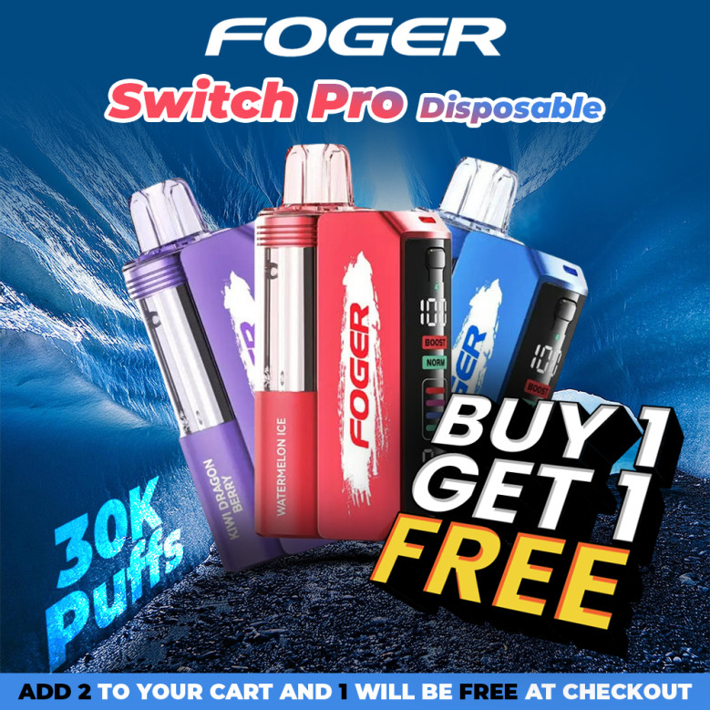 Foger Switch Pro Disposable | 30K Puffs - Buy 1 Get 1 Free