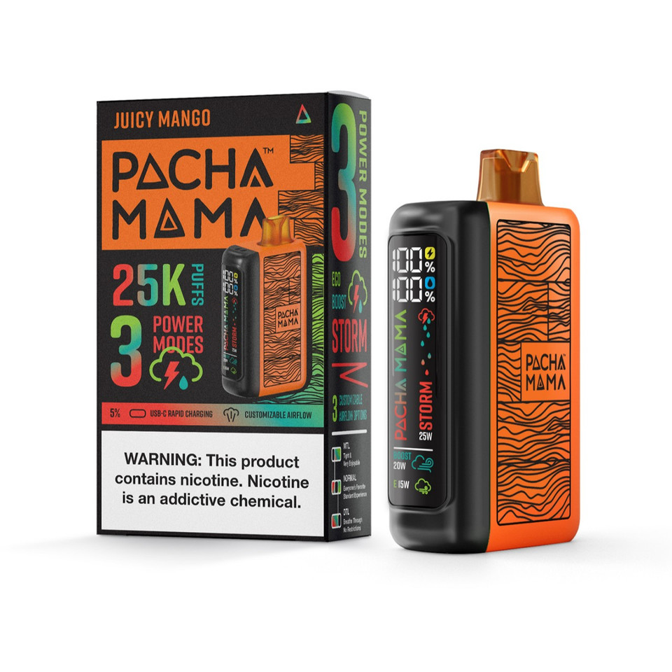 Pachamama 25K Puff Disposable Juicy Mango