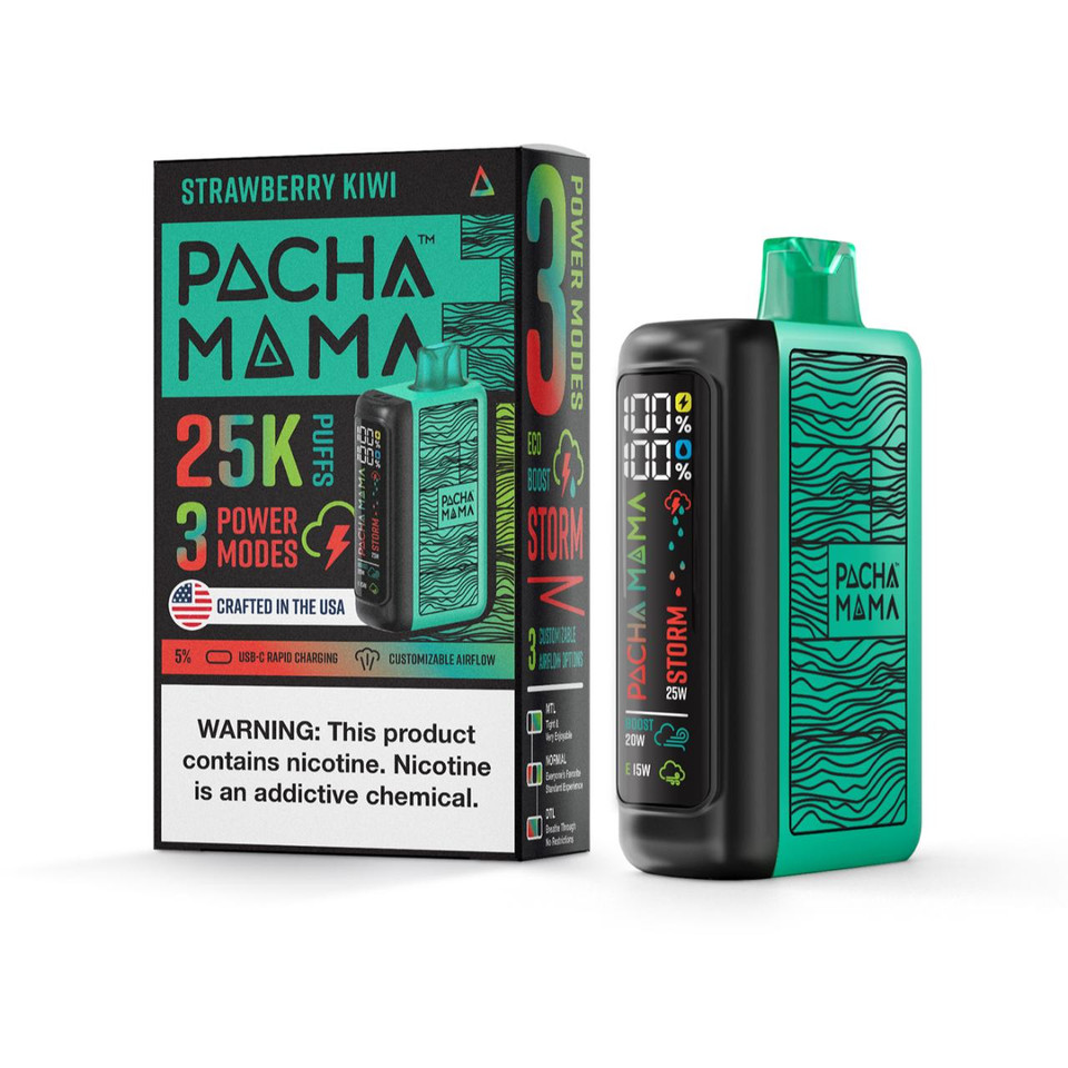 Pachamama 25K Puff Disposable Strawberry Kiwi