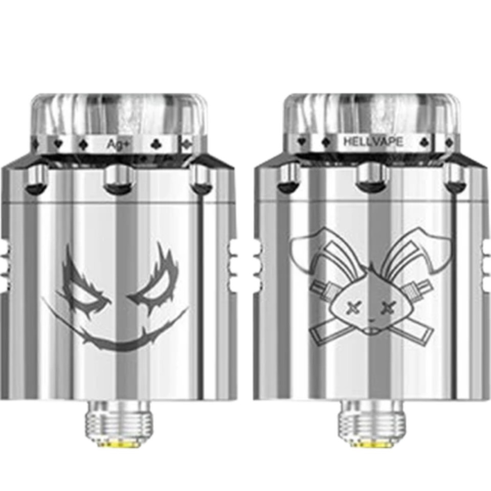 HellVape Dead Rabbit 3 RDA - Joker Edition Shiny Stainless Steel