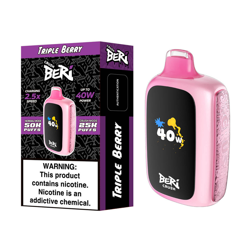 Beri Crush 50K Puff Disposable Triple-berry
