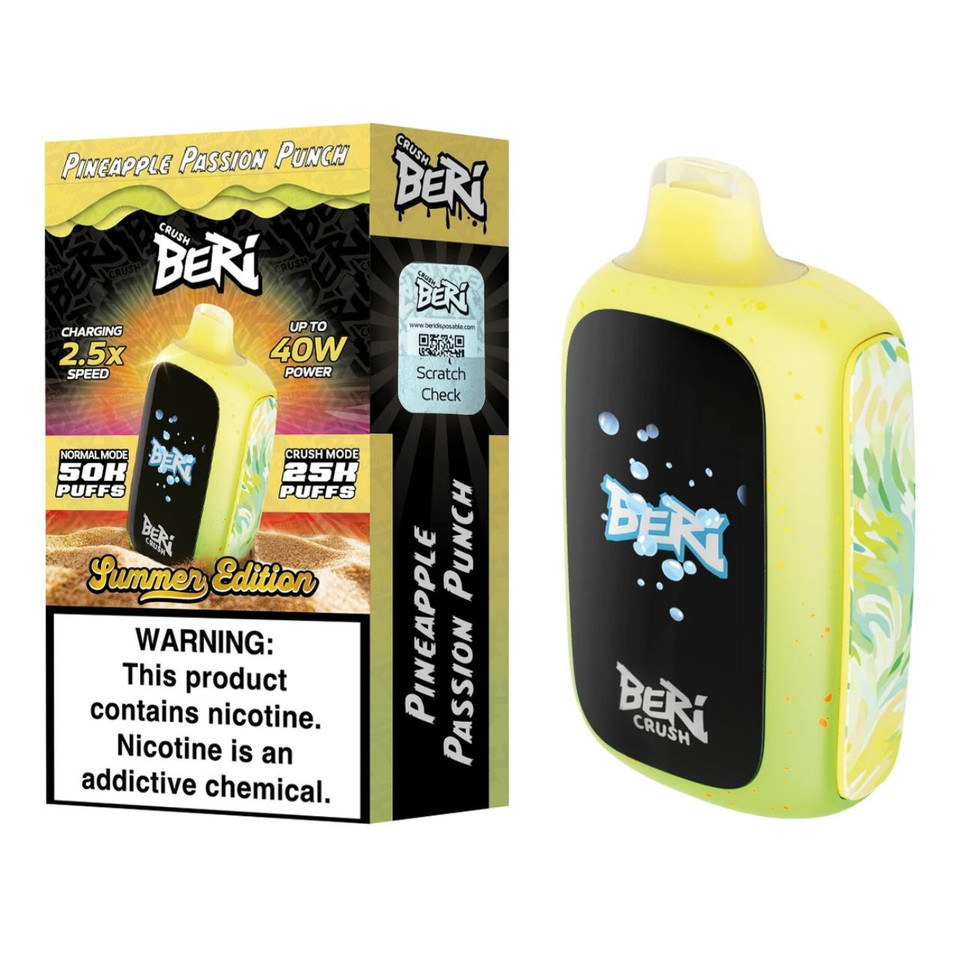Beri Crush 50K Puff Disposable Pineapple Passion Punch