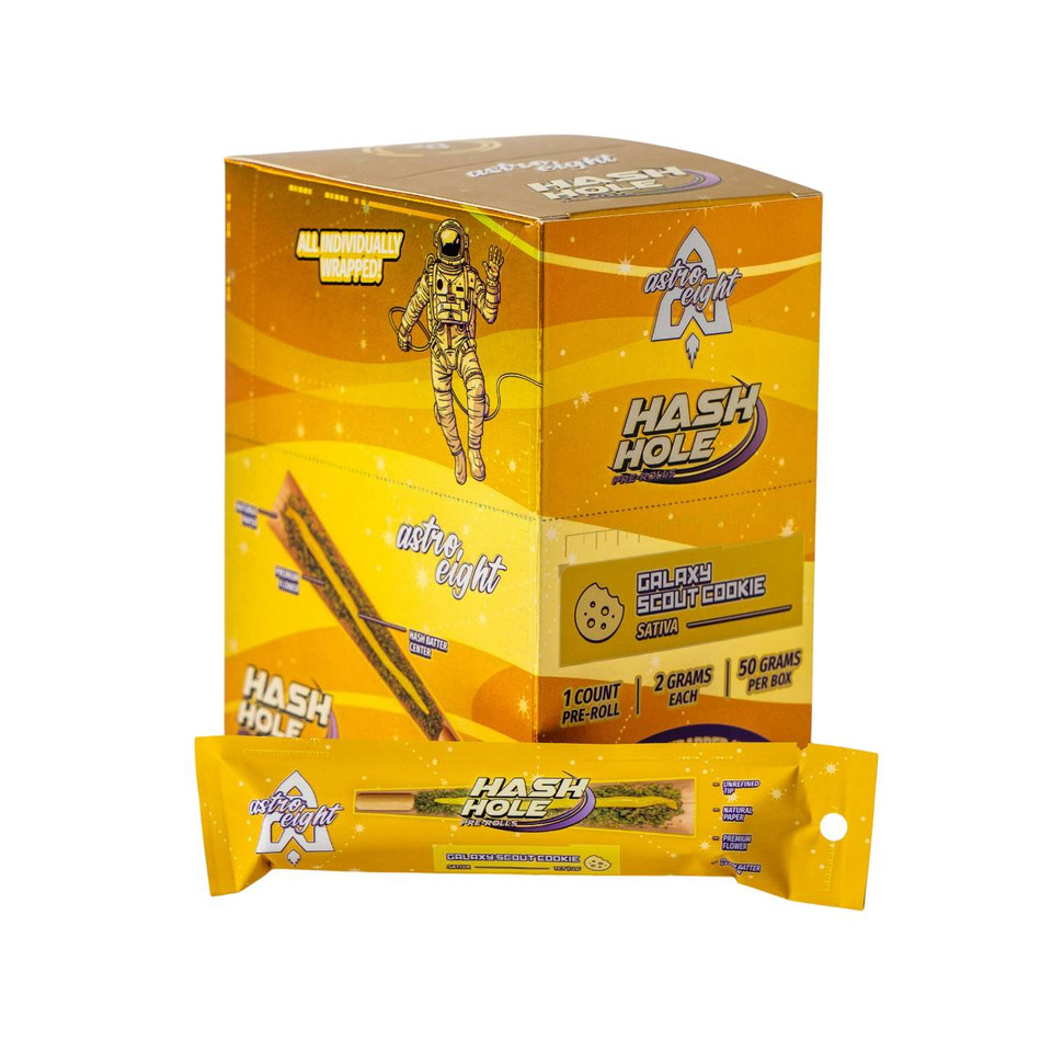 Astro Eight Hash Hole Pre Roll 1PK - 2G Galaxy Scout Cookie