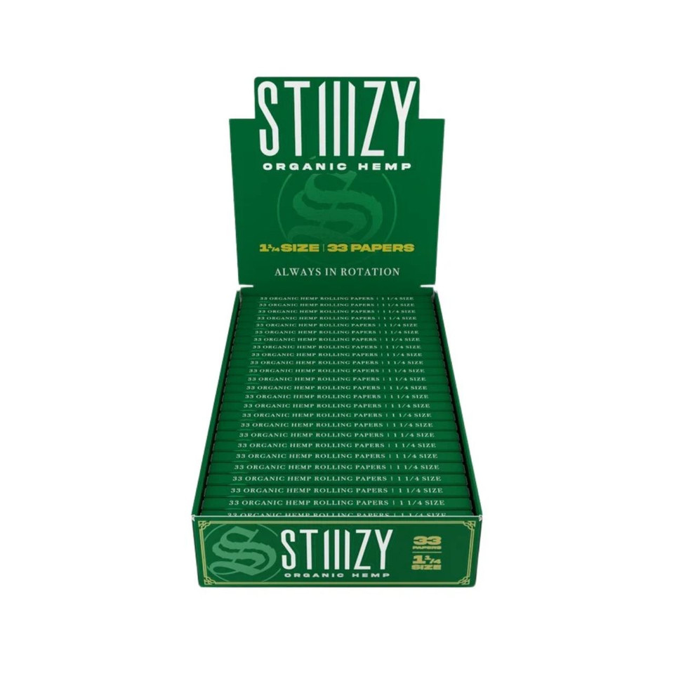 Stiiizy Premium Rolling Paper 1 14 - 33CT Organic Hemp