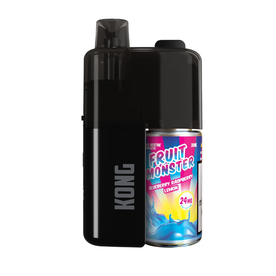 Kong by Zilla x Fruit Monster Salt 30ml-50K Puff Disposable-Blueberry Raspberry Lemon