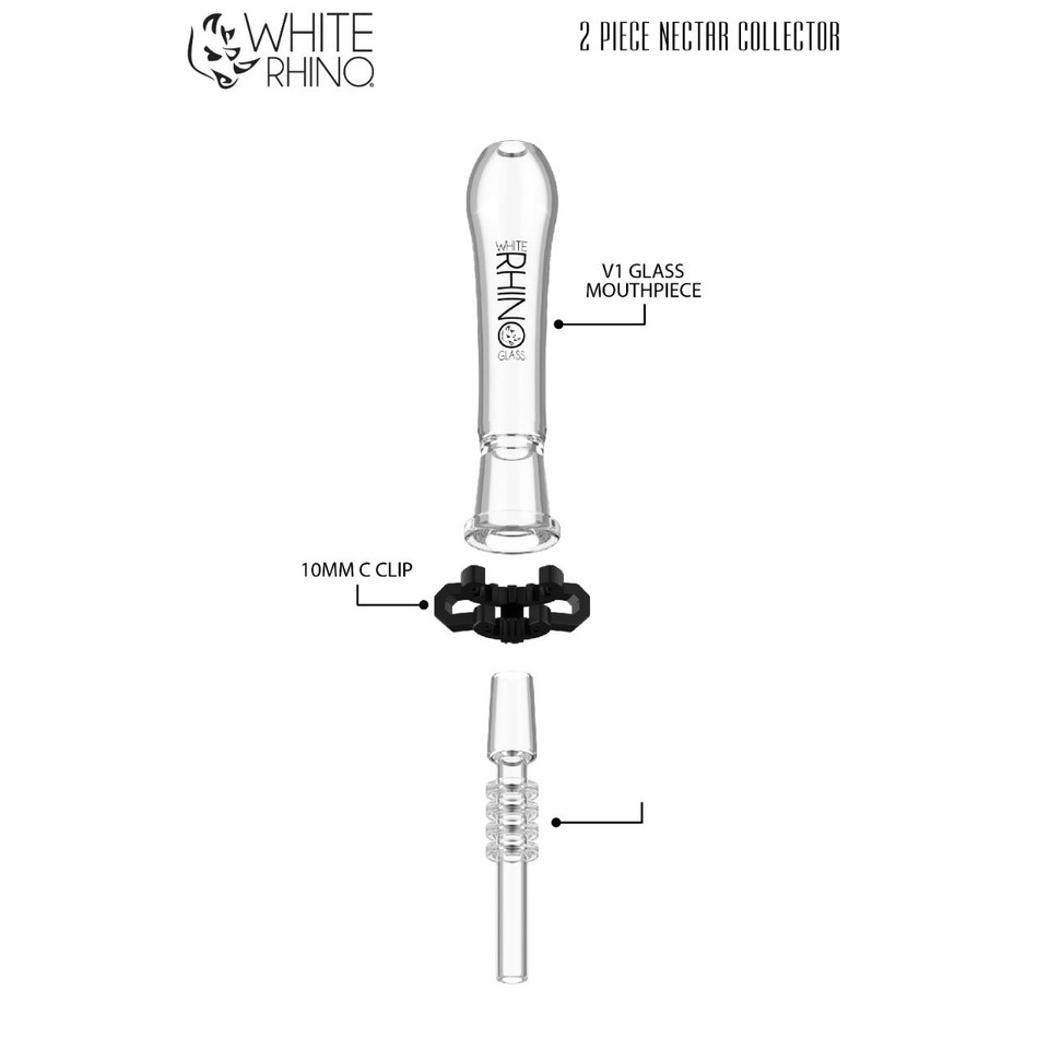 White Rhino 2 Piece Nectar Collector V1 User Manual
