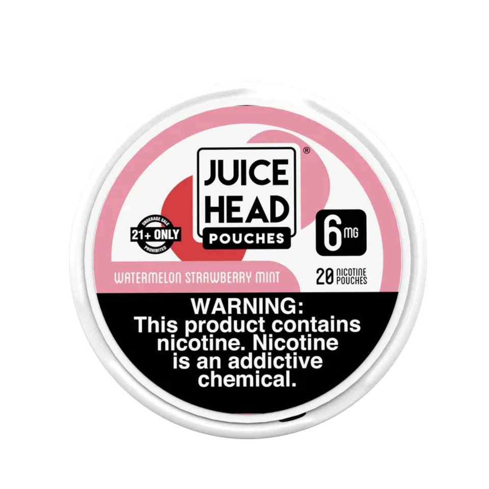 Juice Head Nicotine Pouches - 1PK - Watermelon Strawberry Mint 6mg