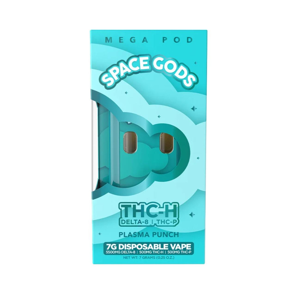 Space Gods Mega Pod THC-HD8-THC-P Disposable - 7G Plasma Punch
