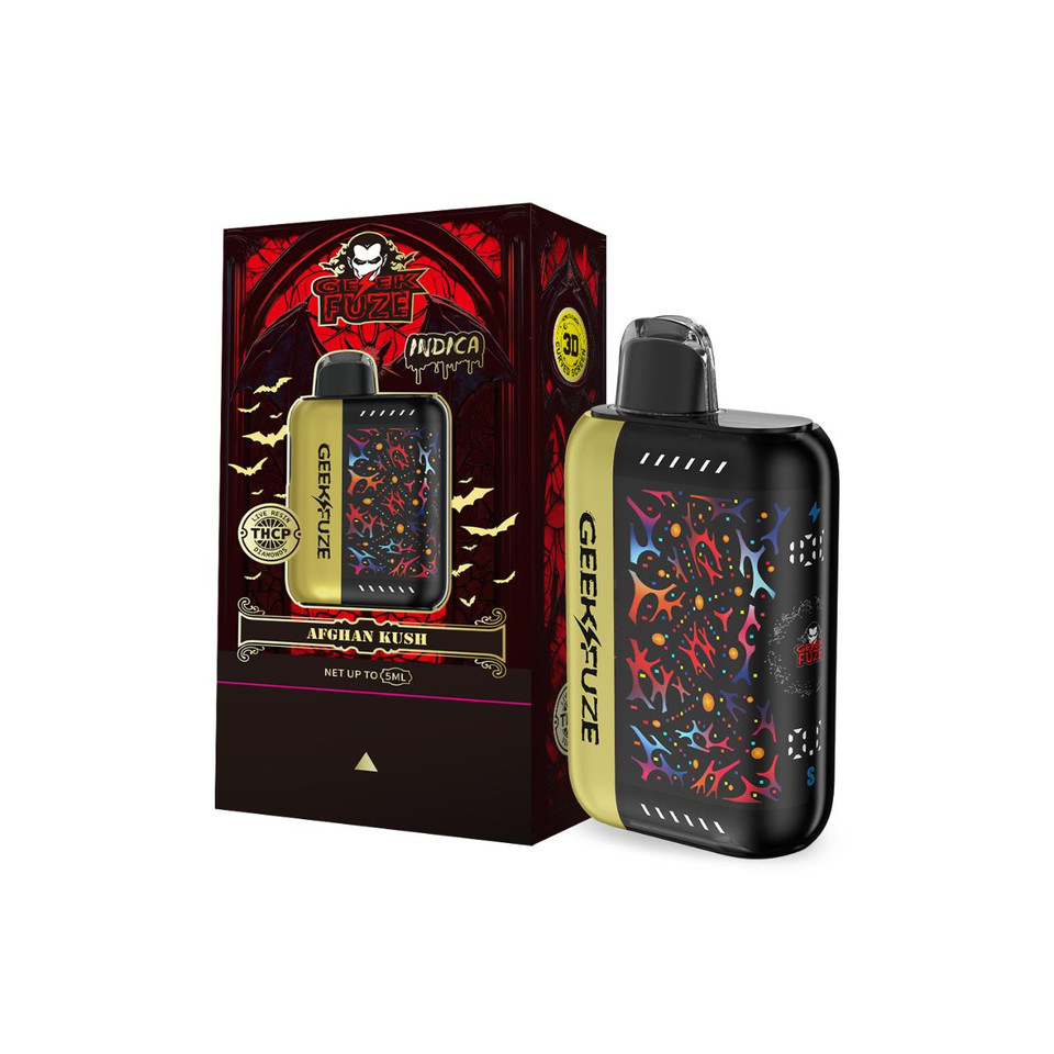 GeekFuze Vampor THC-P Live Resin Diamond Disposable 5G- Afghan Kush - Indica