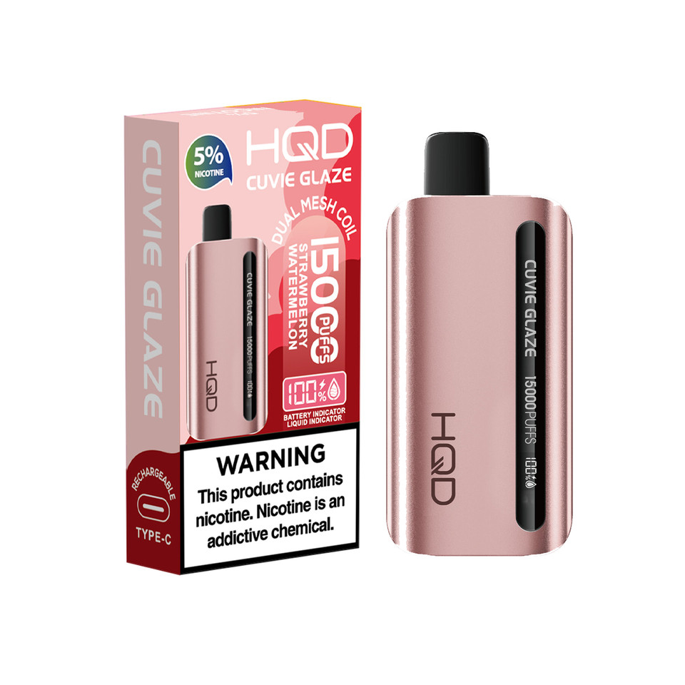 HQD Cuvie Glaze 15000 Puff Disposable-Strawberry Watermelon
