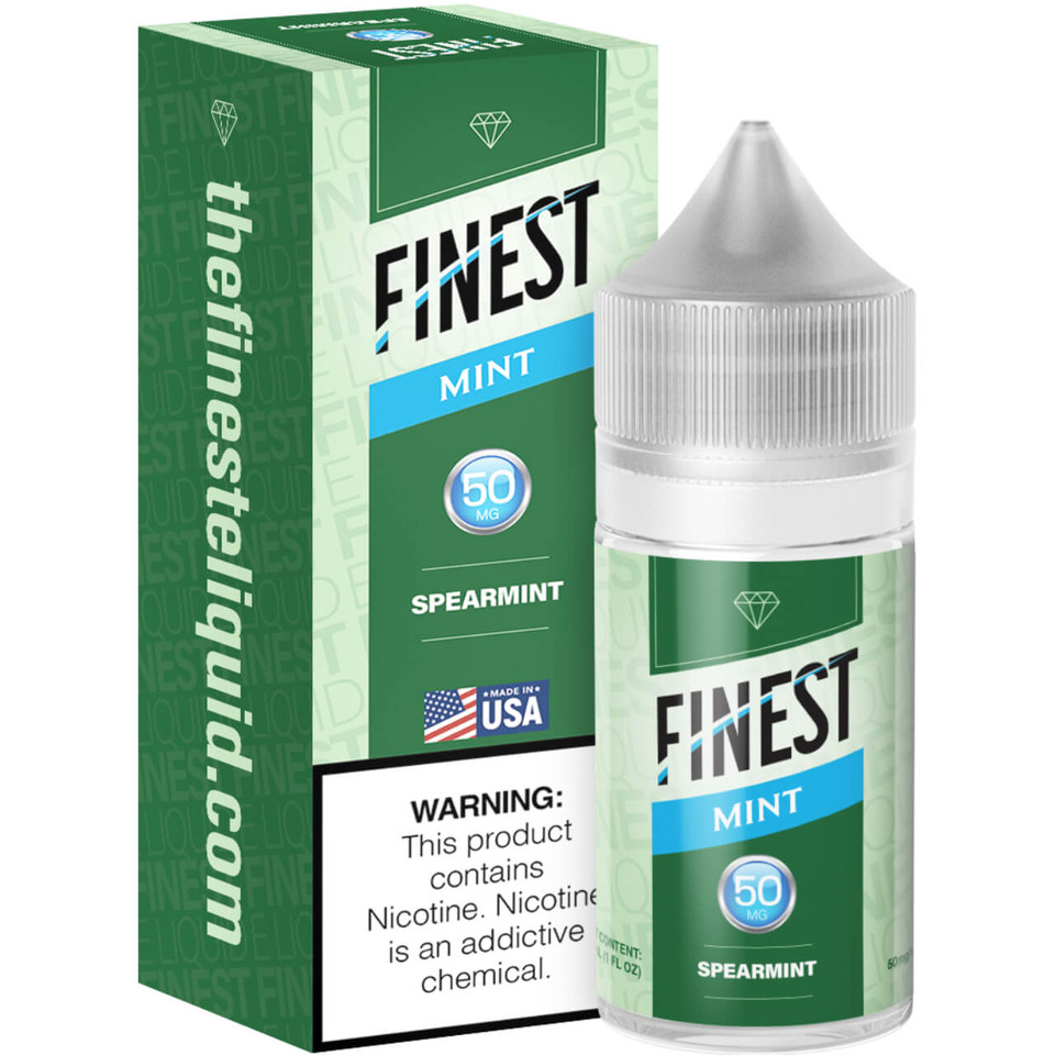 The Finest Mint Edition Spearmint 30ml Salt E-Liquid 50mg
