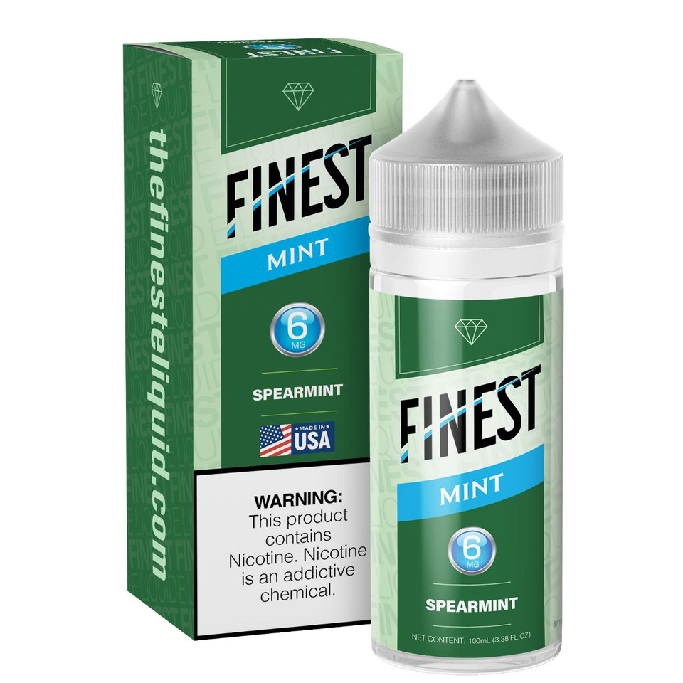 The Finest Mint Edition Spearmint 100ml E-Liquid 3MG