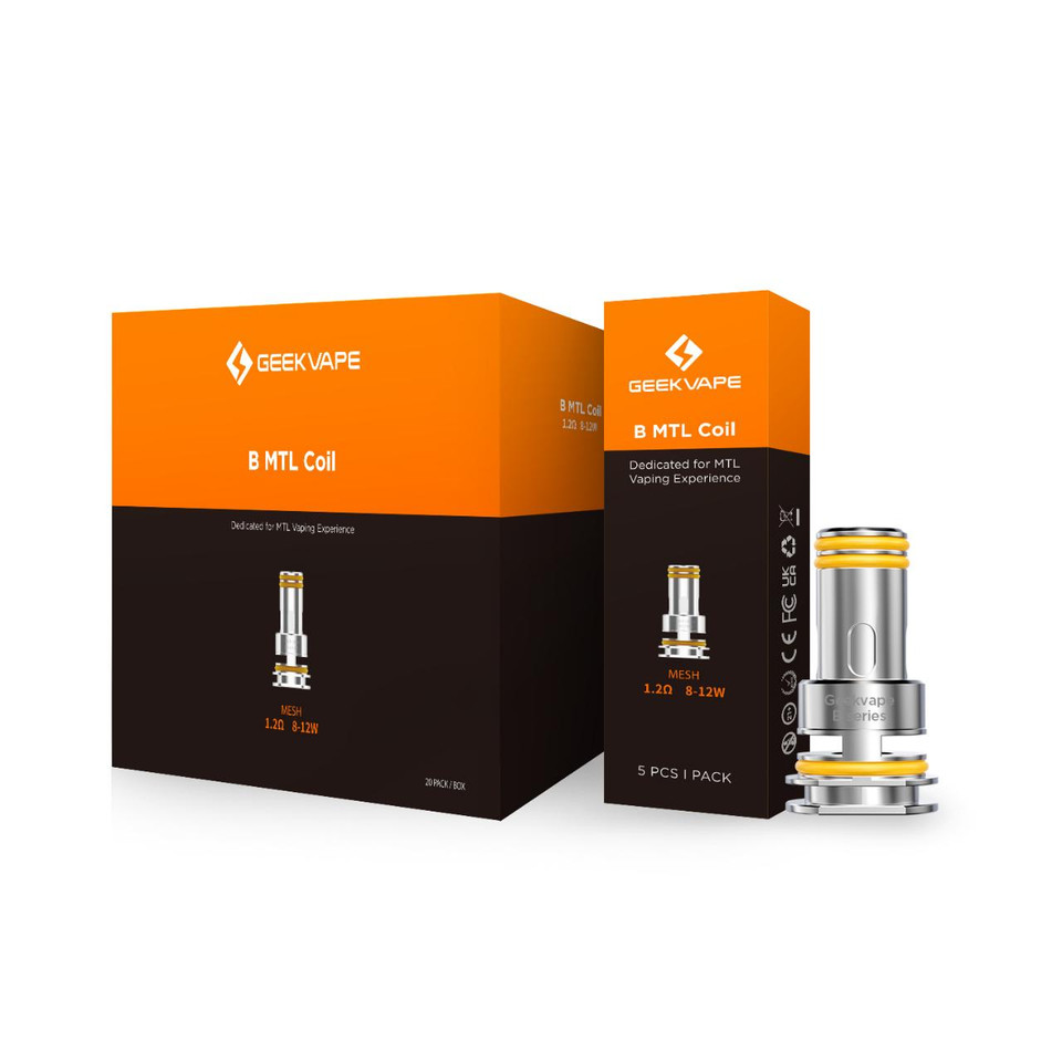 GeekVape B MTL Series Replacement Coil 5PK 1.2 OHMS