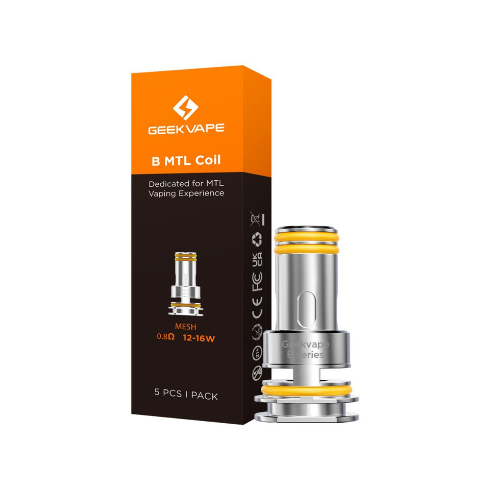 GeekVape B MTL Series Replacement Coil - 5PK 0.8 OHMS