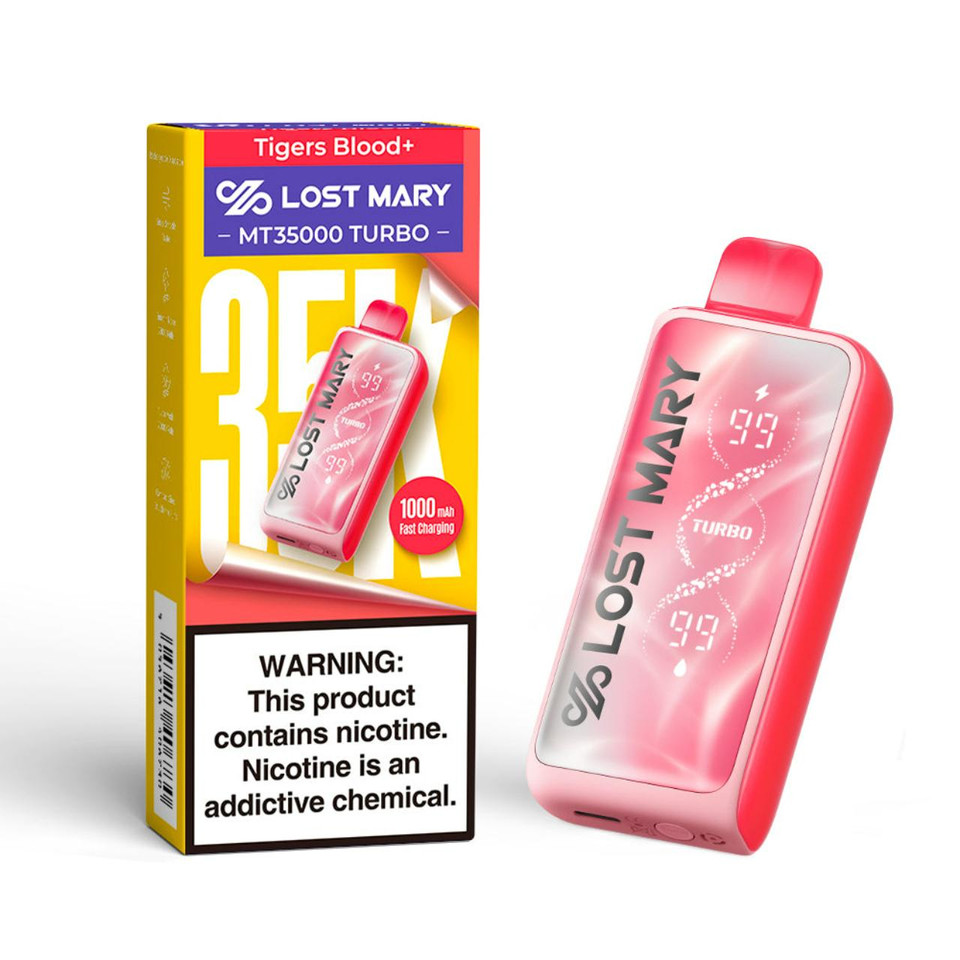 Lost Mary MT 35000 Puff Turbo Disposable Tigers Blood Plus
