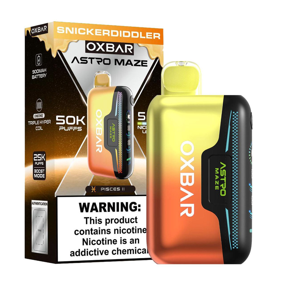 OXBAR Astro Maze 50K Puff Disposable-Snicker-Diddler