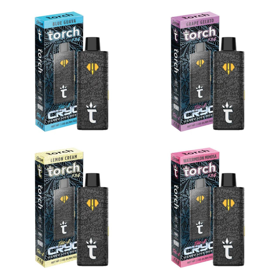 TORCH CRYO THC-A Cured Live Resin Disposable 7.5G