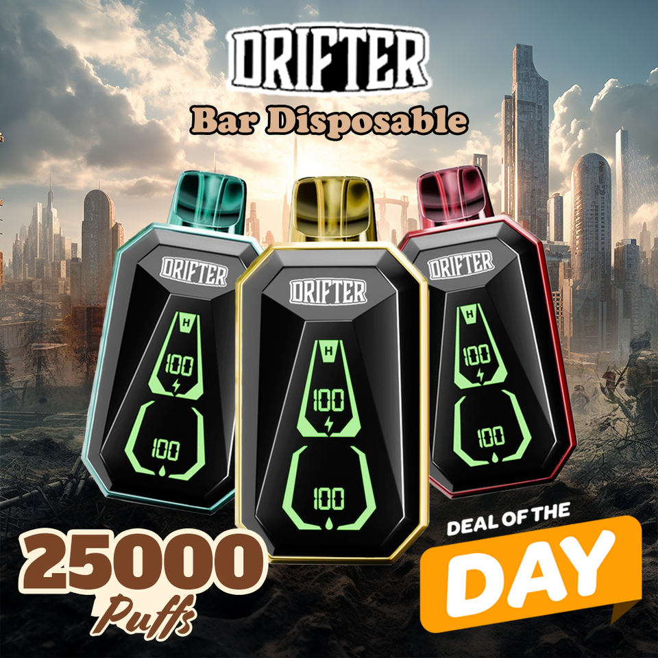 Drifter Bar Disposable | 25K Puffs - Buy 1 Get 1 Free