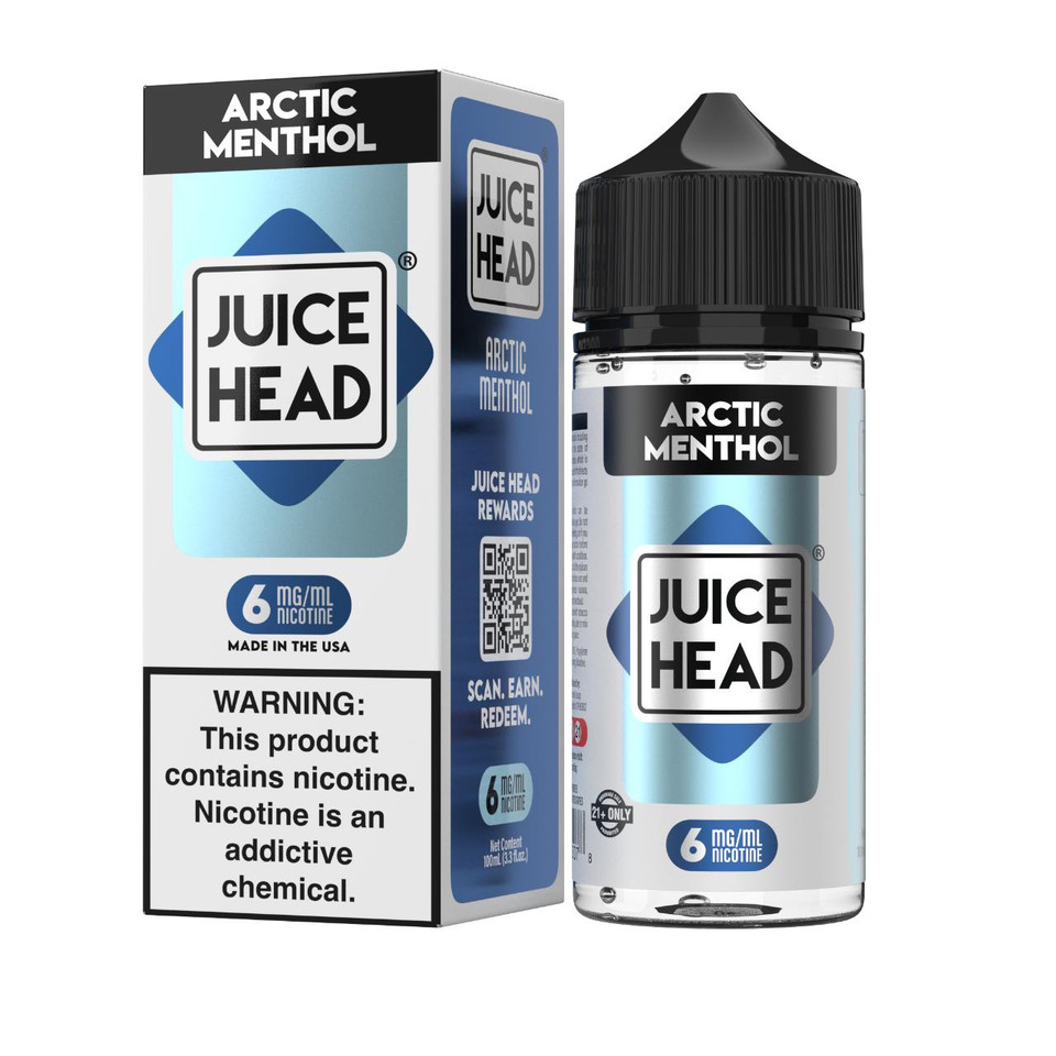 Juice Head Arctic Menthol 100ml E-Juice 6mg