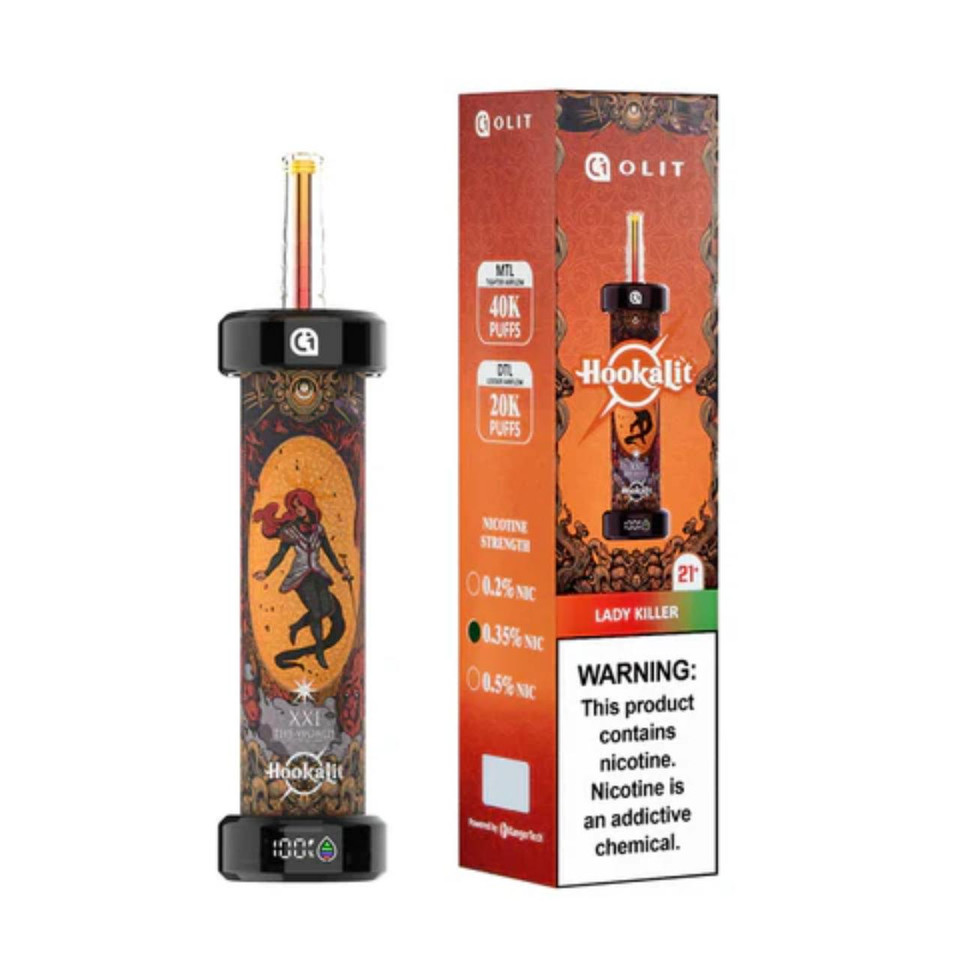 OLIT Hookahlit 40000 Puff Disposable Lady Killer