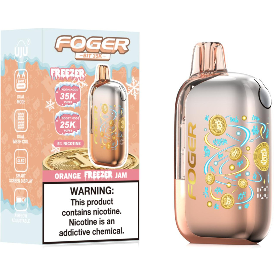 Foger BIT 35K Puff Disposable Orange Freezer Jam