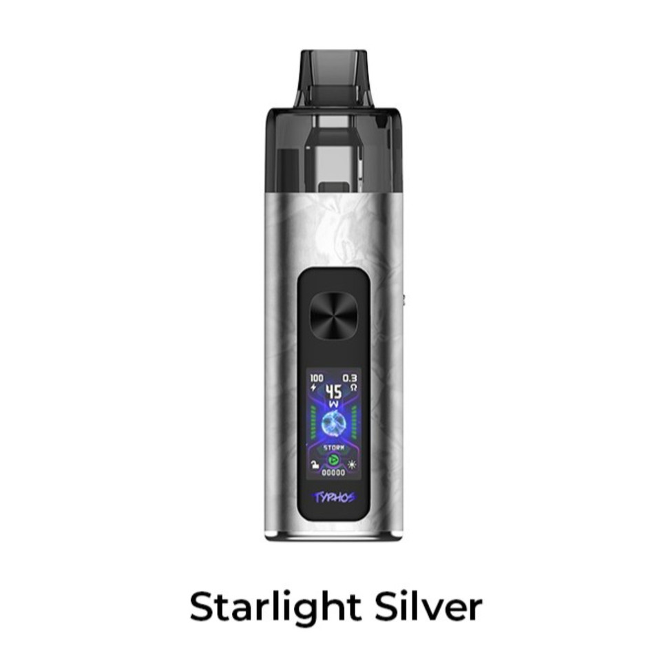 Uwell Typhos Pod Kit-Starlight Silver