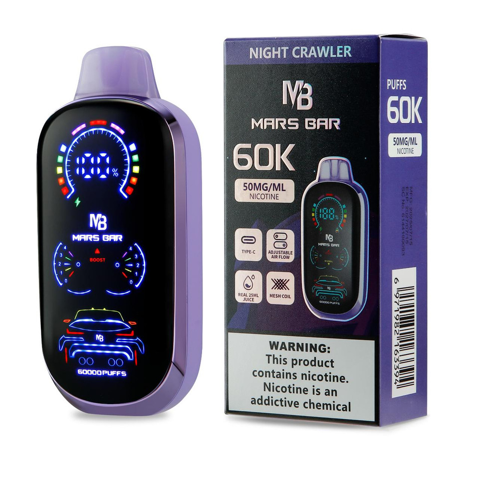 Mars Bar 60K Puff Disposable Night Crawler