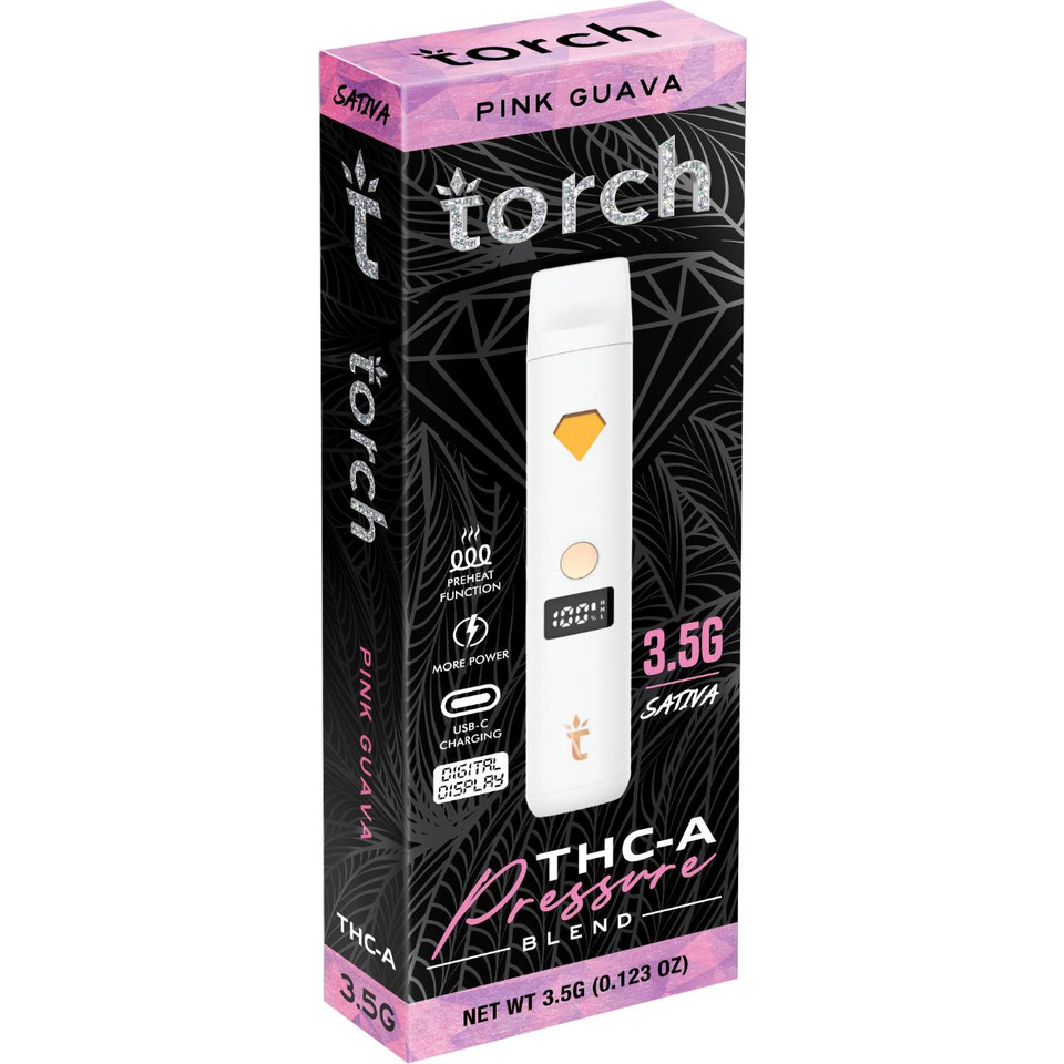 Torch THCA Pressure Blend Disposable 3.5G Pink Guava