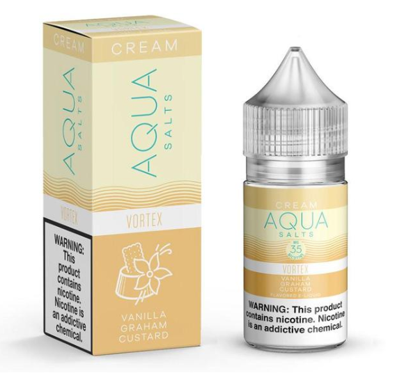 Vortex Salts eJuice by Aqua Salts Cream E-Liquid 30ML