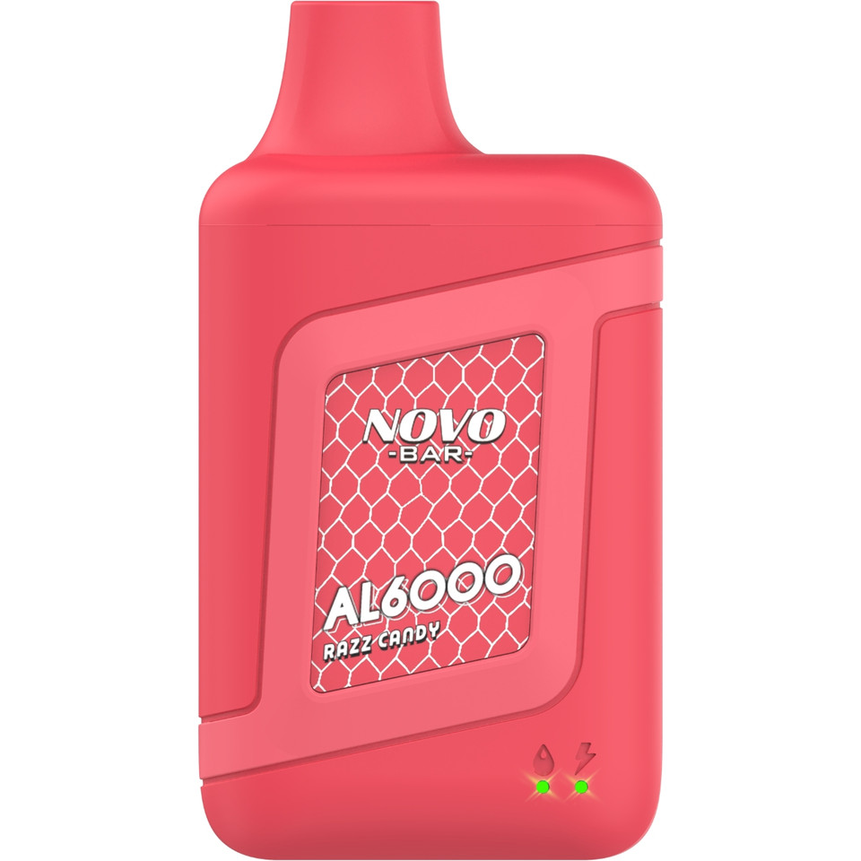 SMOK NOVO Bar AL6000 Disposable Device Razz Candy