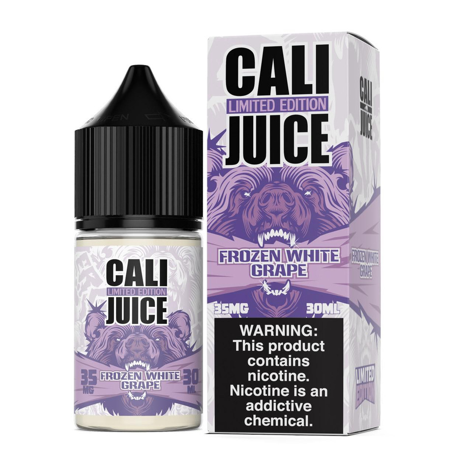 Cali Juice Frozen White Grape Salt 30ml E-Juice