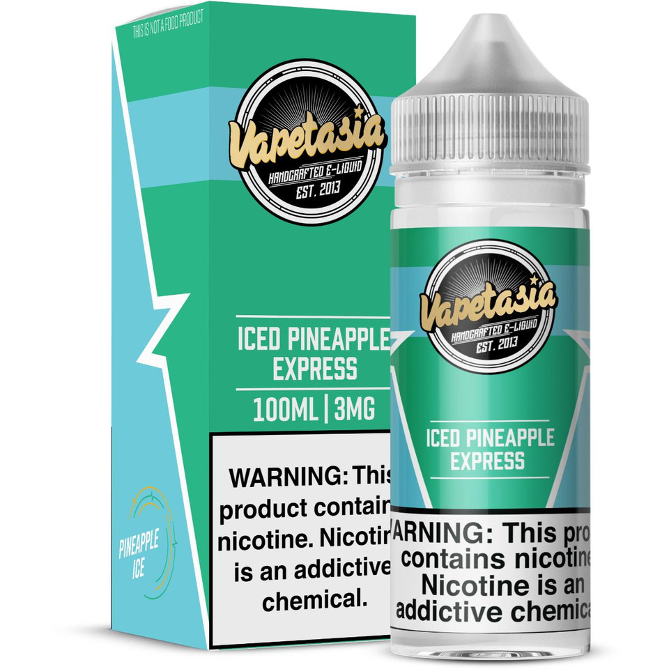 Vapetasia Iced Pineapple Express 100mL E-Juice
