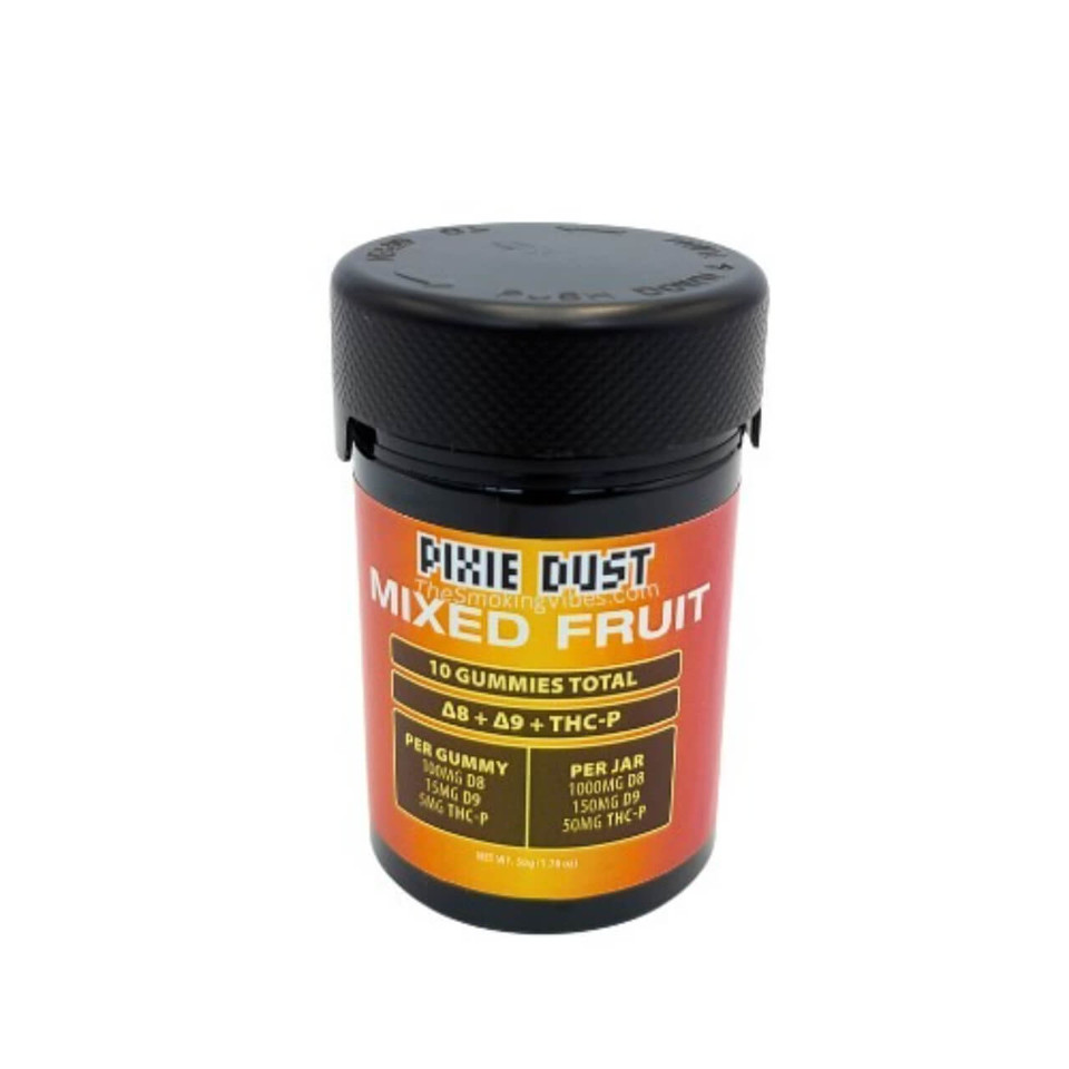 Pixie Dust D8D9THC-P Gummies 1200MG Mixed Fruit