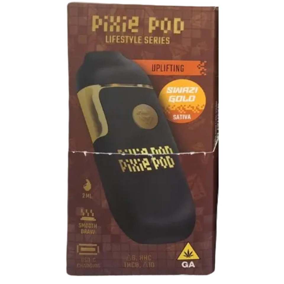 Pixie Pod Lifestyle Series Blend Disposable 2ML Swazi Gold Sativa