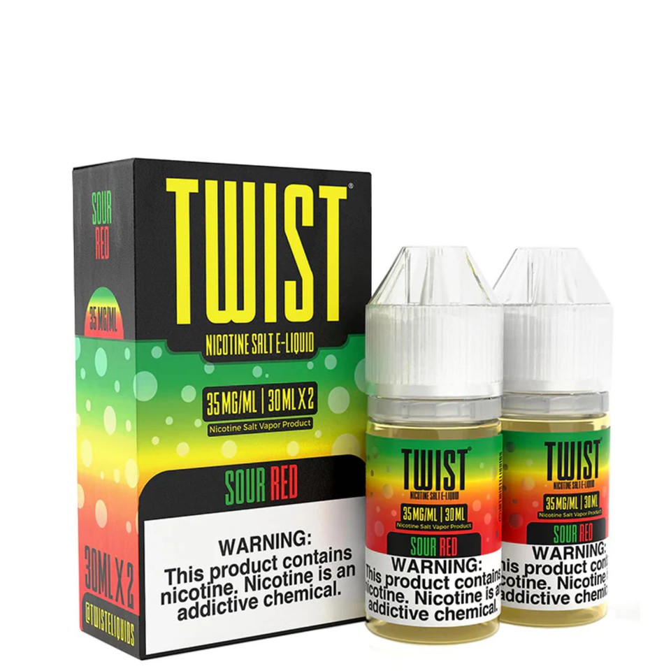 Twist E-Liquids Sour Red 60ml Salt E-Juice