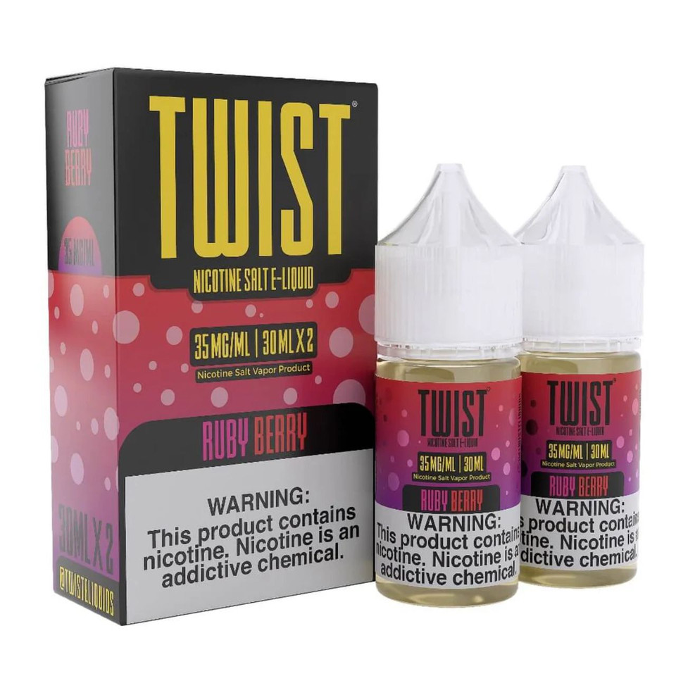 Twist E-Liquids Ruby Berry 60ml Salt E-Juice